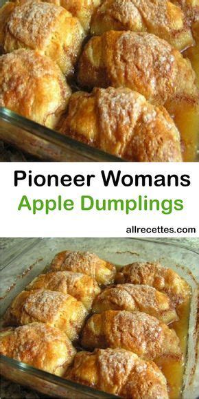 You can have it on gaps and scd, too! Pioneer Womans Apple Dumplings | Apple crisp recipe ...