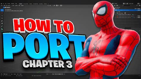 How To Port Fortnite Models Chapter 3 Season 1 Youtube
