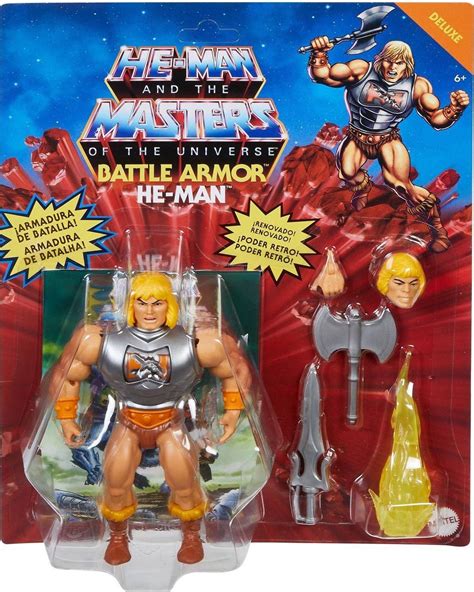 Masters Of The Universe Origins He Man Battle Armor Deluxe