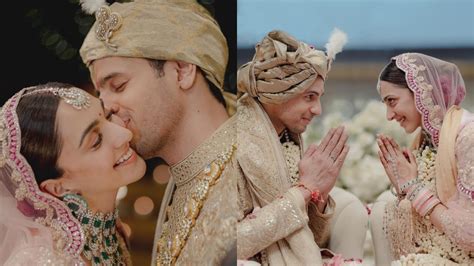 Kiara Advani Shares First Photos Of Marriage With Sidharth Malhotra Internet Can T Keep Calm