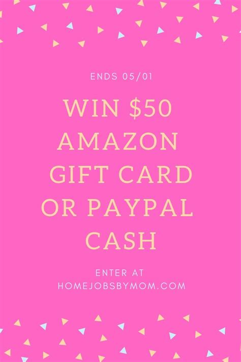 Giveaway Win A Amazon Gift Card Paypal Gift Card Amazon Gifts Gift Card Giveaway