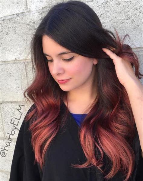 A pop of purple on your ends will add an element of surprise to your strands. 60 Trendy Ombre Hairstyles 2018 - Brunette, Blue, Red ...