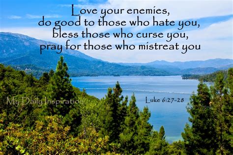 Love Your Enemies Do Good To Those Who Hate You