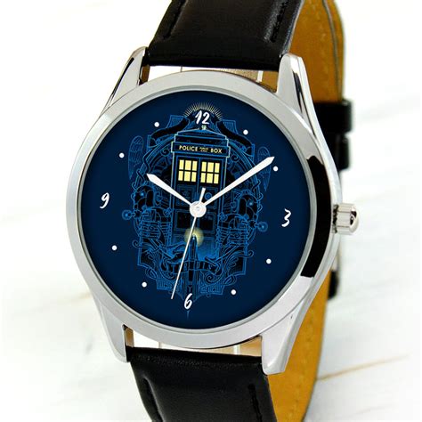 Doctor Who Watch Tardis Mens Watch Brother T Women Etsy