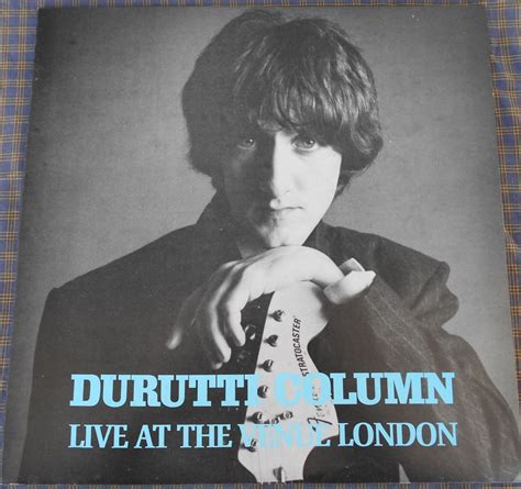 【やや傷や汚れあり】 英国盤lp「live At The Venue」durutti Column ドゥルッティ・コラム（vini 1）4000枚限定！vini Reilly Bruce