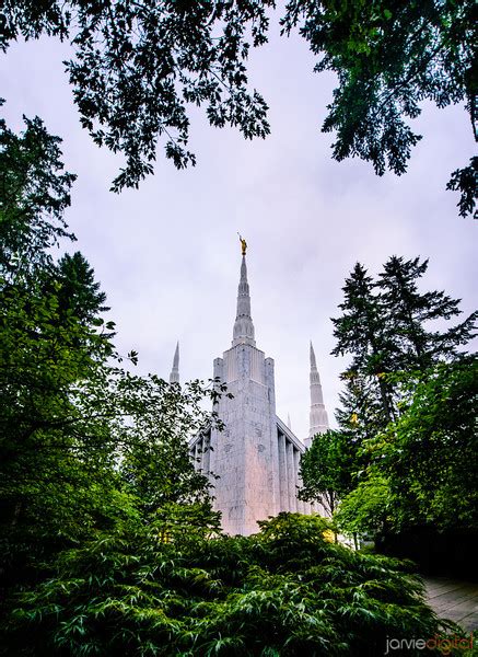 Portland Oregon Lds Temple Jarviedigital Photography