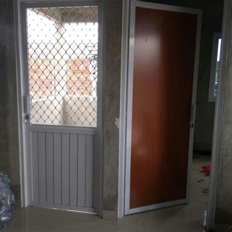 Harga pintu kasa nyamuk aluminium sangatlah beragam. Jual pintu alumunium kasa nyamuk + Spandreal - Jakarta ...