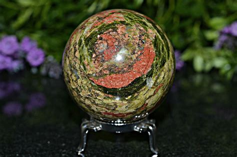 Unakite Jasper Sphere Jasper Sphere Unakite Jasper Crystal | Etsy | Crystal sphere, Crystal ball ...