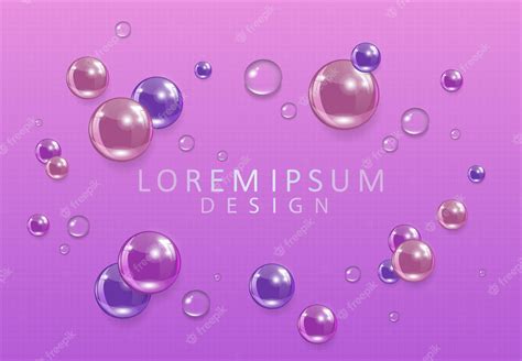 Premium Vector Purple Texture Composition With Multicolored Glass