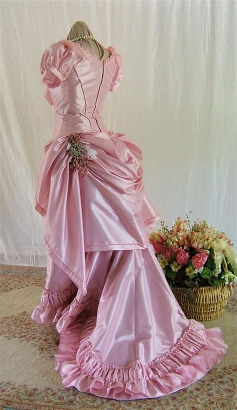 Victorian Ball Gown Pink For Young Lady Victorian Ball Gowns