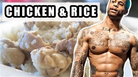 Bodybuilding Meals Chicken And Rice Very Tasty Youtube