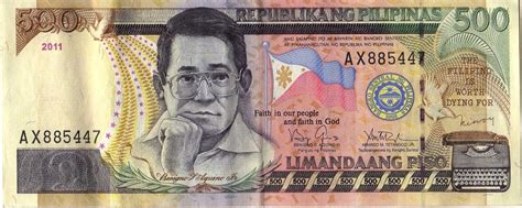Into usd send chilean peso to australia. Pinoy Pop Culture: Ninoy Aquino in the 500-Peso Banknote