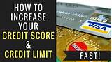 How To Increase Credit Score In A Month Pictures