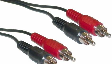 25ft RCA Stereo Audio Cable, 2 channel Audio/Video