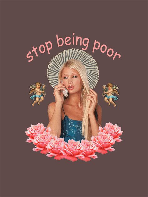 Paris Hilton Stop Being Poor T 80s Tapestry Textile By Roberts Mason Pixels