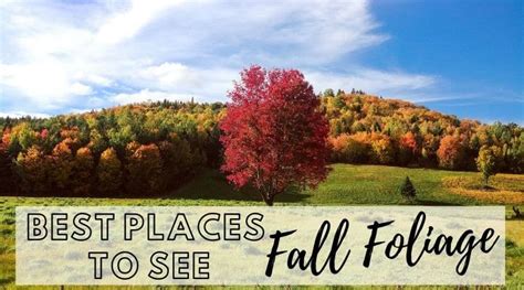 Fall Foliage Destinations 10 Best Places To Go Leaf Peeping And When Images