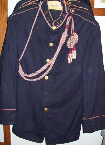 1902 Us Army Enlisted Dress Blues Displays Us