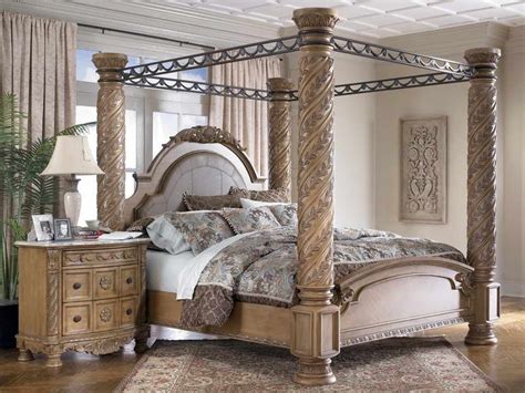 See more ideas about ashley furniture bedroom, ashley furniture, bedroom sets. ashley furniture millenium collection | Canopy bedroom ...