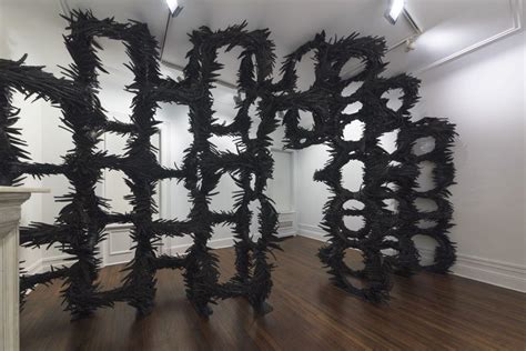 Spotlight Artist Chakaia Bookers Rubber Tire Sculptures Sit At The