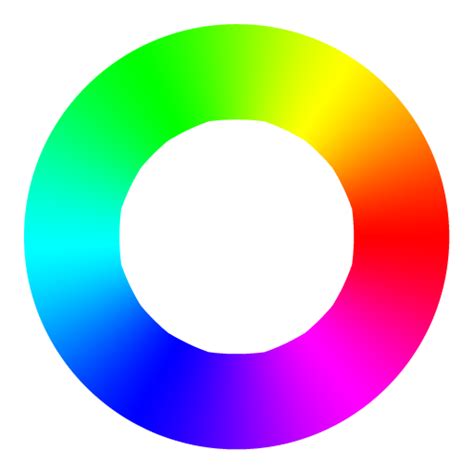Color Wheel Icon In The Circle Icons