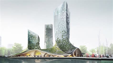 Xtu Architects French Dream Towers Architecture Design Organic