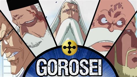 Gorosei The Five Elder Stars Heads Of The World Govt One Piece