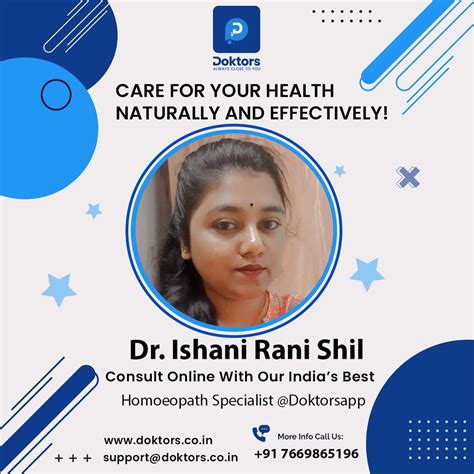 Consult With Dr Ishani Rani Shil Homeopathic Doctor Usi Flickr