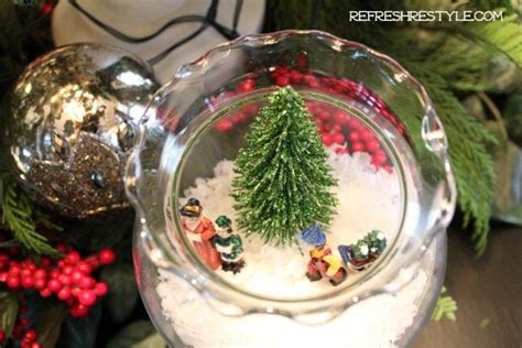 Mini Snow Globe Diy Christmas Crafts Xmas Crafts Diy Christmas
