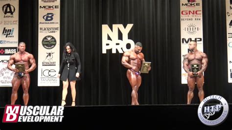 Open Bodybuilding Posedown And Awards 2018 Ifbb New York Pro Youtube