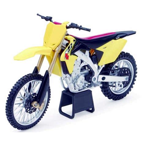 Newray New Mx Suzuki Rmz450 16 Motocross Motorbike Dirt Bike Figurine