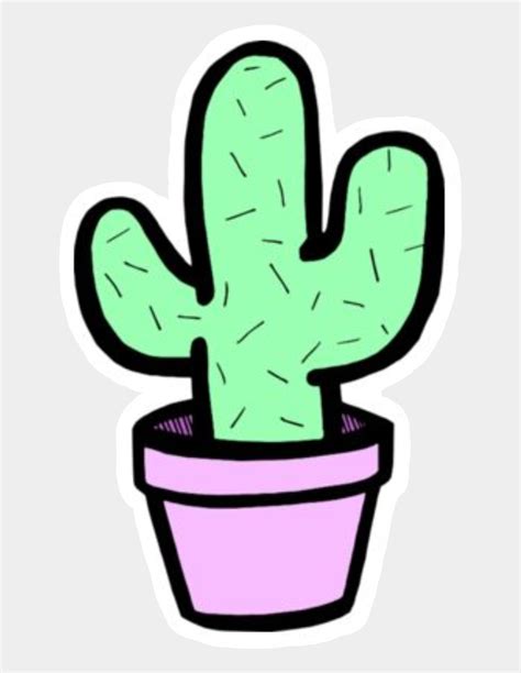 Cartoon Cute Cactus Drawing Learn How To Draw Cute Cactus Pictures