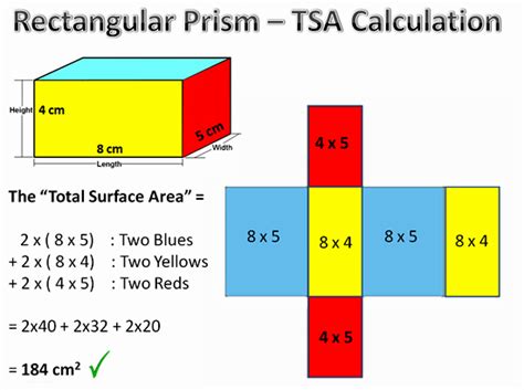 Total Surface Area Passys World Of Mathematics