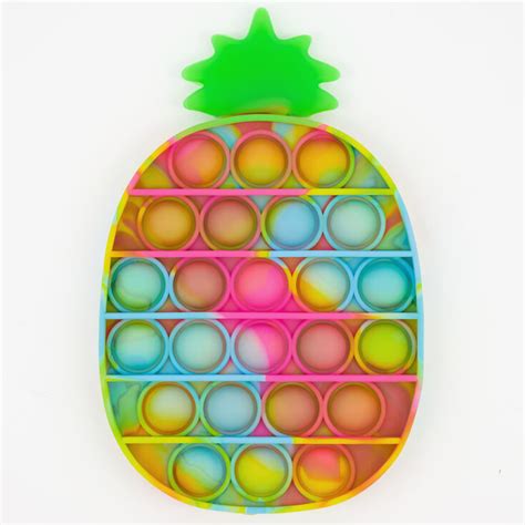 Pop Poppers Pineapple Fidget Toy Styles May Vary Claire S