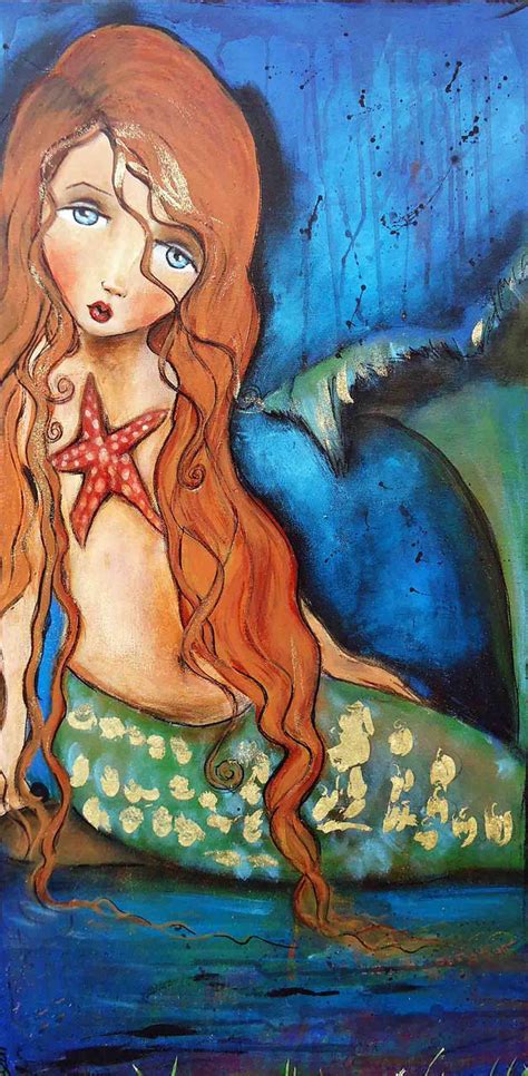 A Blue Mermaid By Pbsartstudio On Deviantart