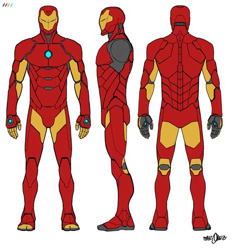 Iron Man Suit Drawing At Explore Collection Of