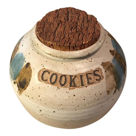 Handmade Signed Cookie Pottery Jar In 2020