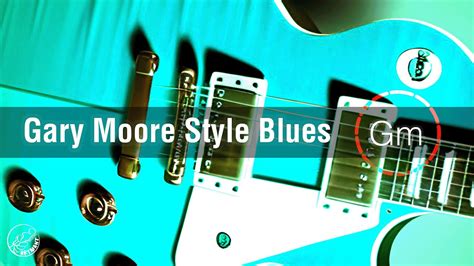 Gary Moore Style Blues Backing Track In G Minor Youtube