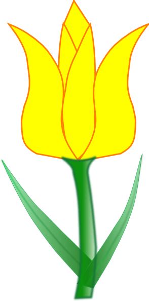 Tulip Clip Art At Vector Clip Art Online