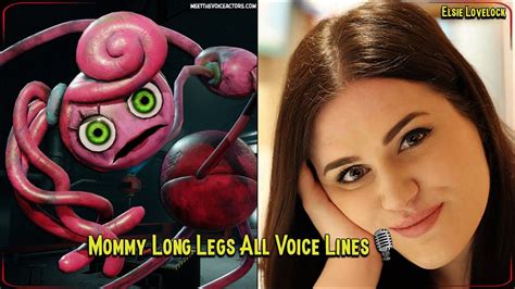 Mommy Long Legs All Voice Lines With Subtitle Poppy Playtime Youtube