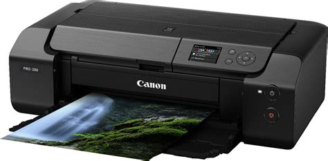 Canon Pixma Pro 200 Wireless Inkjet Printer Black 4280c002 Best Buy