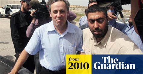 british journalist freed by hamas leaves gaza palestinian territories the guardian