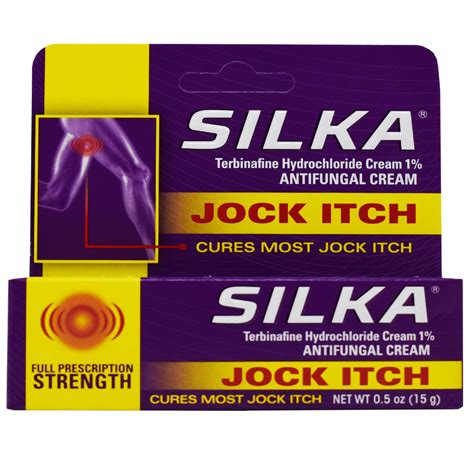 Silka Antifungal Jock Itch Cream 05oz