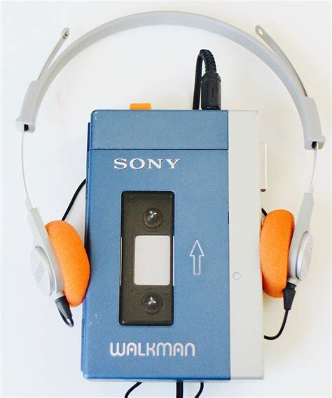 1979 First Walkman Computer Headphones Retro