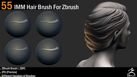 10 Top Tips For Sculpted Hair In Zbrush Zbrush Zbrush