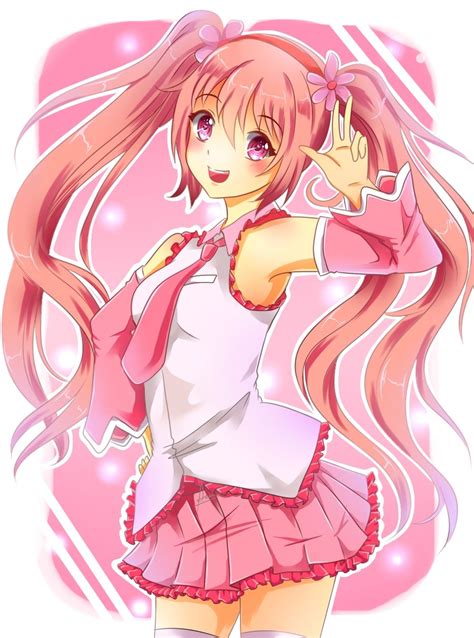 Sakura Miku~ By Reese Yamawe Miku Hatsune Hatsune Miku