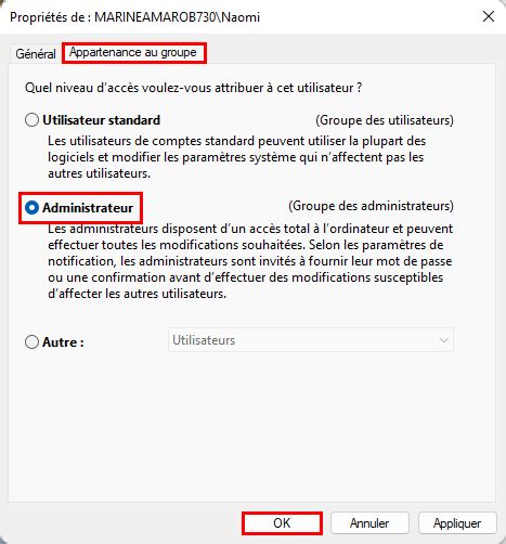 Windows 11 créer un compte utilisateur local Le Crabe Info