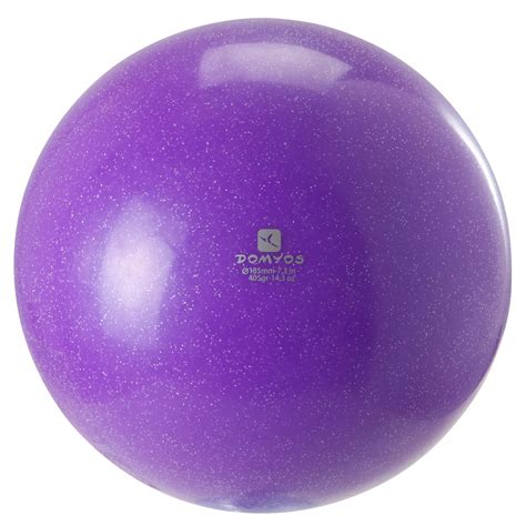 For rhythmic gymnastics the events include: Rhythmic Gymnastics Ball 185mm - Purple Glitter | Domyos ...