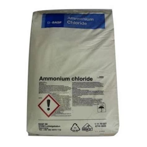 Ammonium Chloride Sal Ammoniac 25kg Bag At Rs 20kg In New Delhi Id