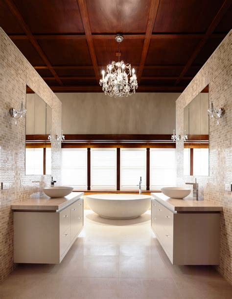 20 Bathroom Chandelier Designs Decorating Ideas Design Trends