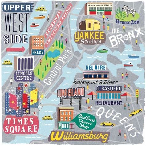 Travel Infographic Travel Infographic Nyc Boroughs Map For Cara